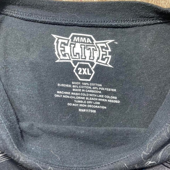 Vintage mma elite layered shirt size XXL - Picture 3 of 3